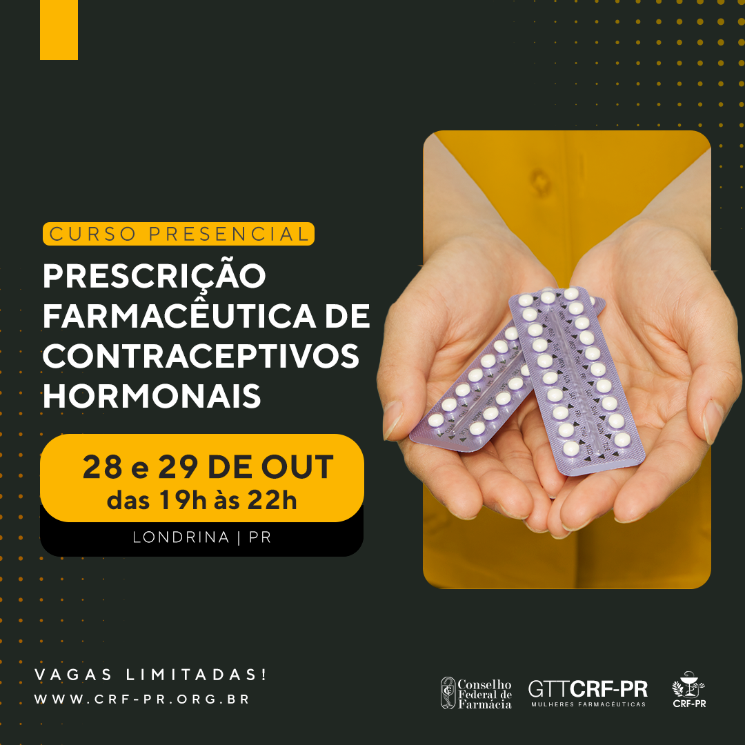 Curso - Prescrição Farmacêutica de Contraceptivos Hormonais | Londrina/PR