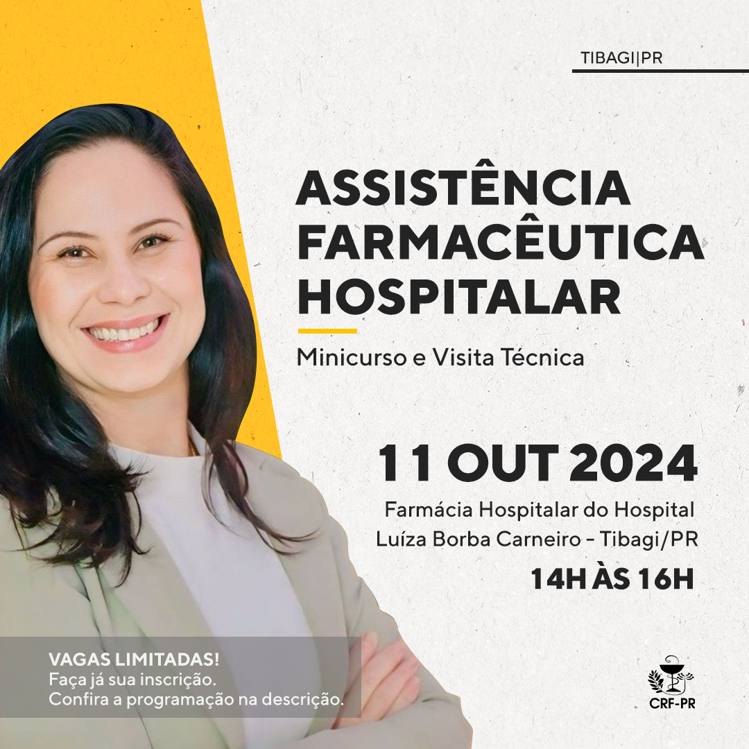 Minicurso: Assistência Farmacêutica Hospitalar  |  Tibagi/PR