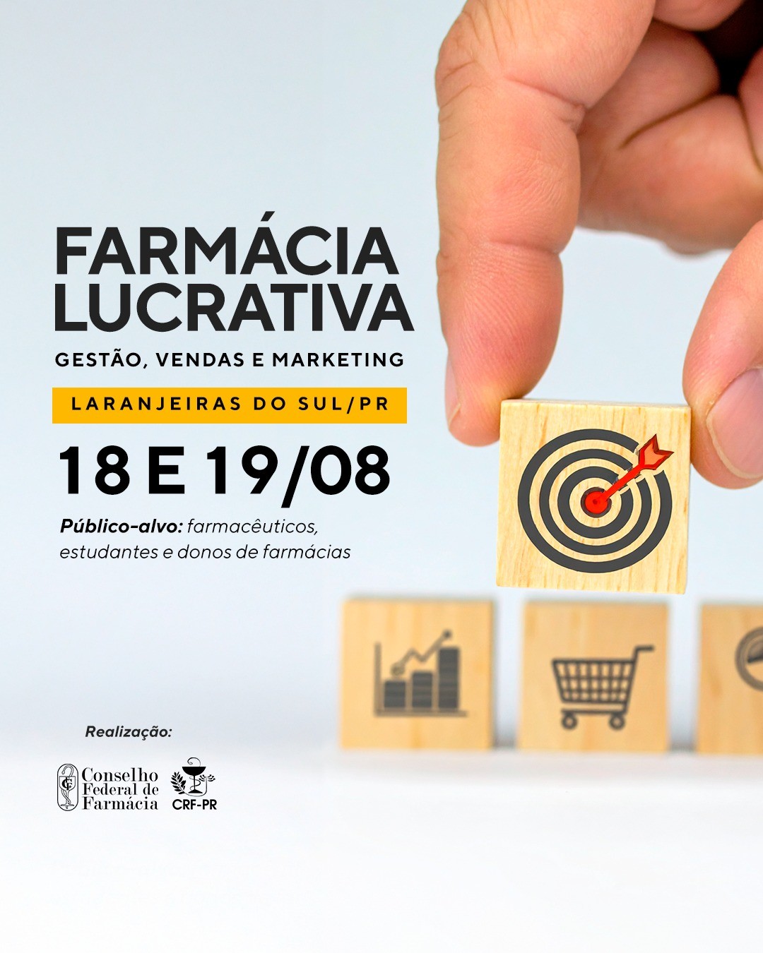 Curso Farmácia Lucrativa: Gestão, Vendas e Marketing | Laranjeiras do Sul/PR