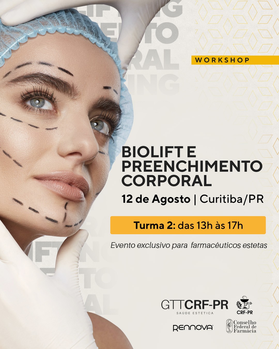 Workshop Biolift e Preenchimento Corporal | Curitiba/PR - Turma 2