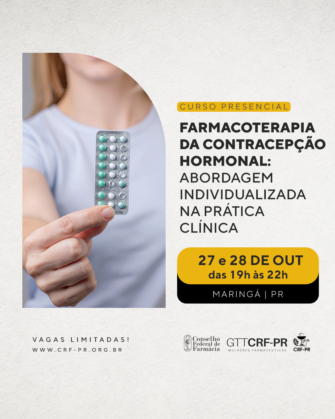Farmacoterapia da contracepção hormonal: abordagem individualizada na prática clínica | Maringá/PR
