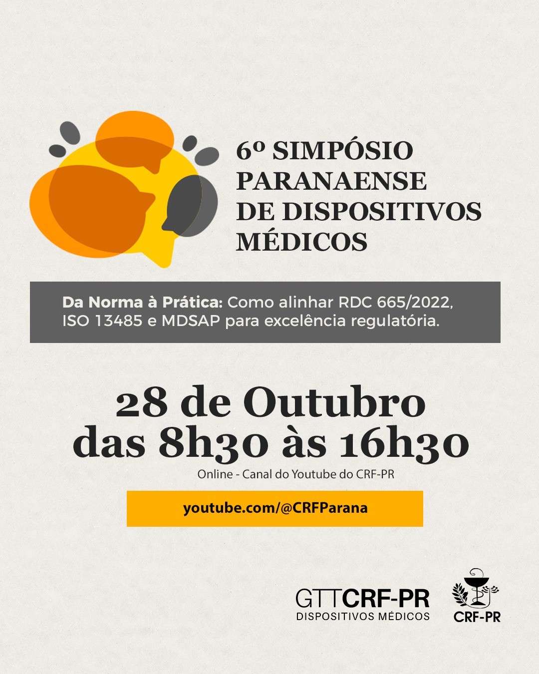 6º SIMPÓSIO PARANAENSE DE DISPOSITIVOS MÉDICOS | Online